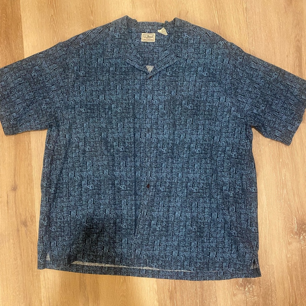 Vintage L.L.Bean Short Sleeve Button Down